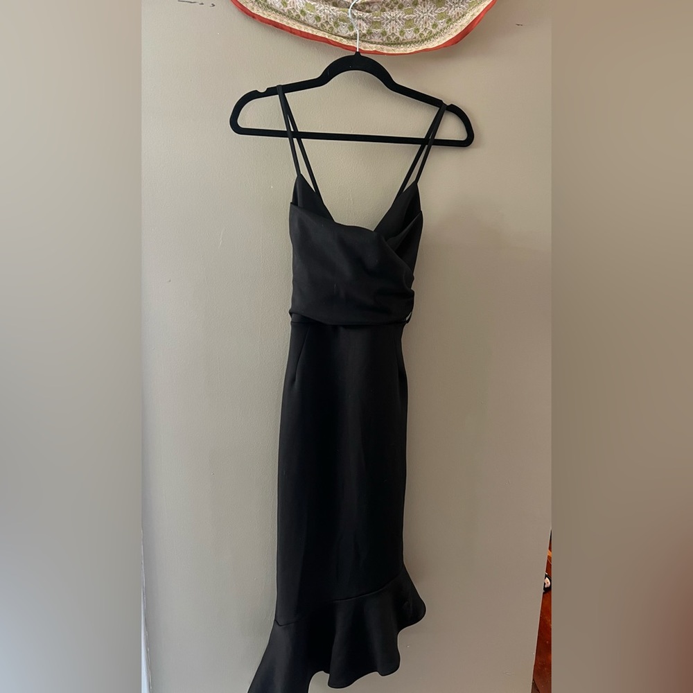 ASOS Black Fit and Flair Dress Size 6